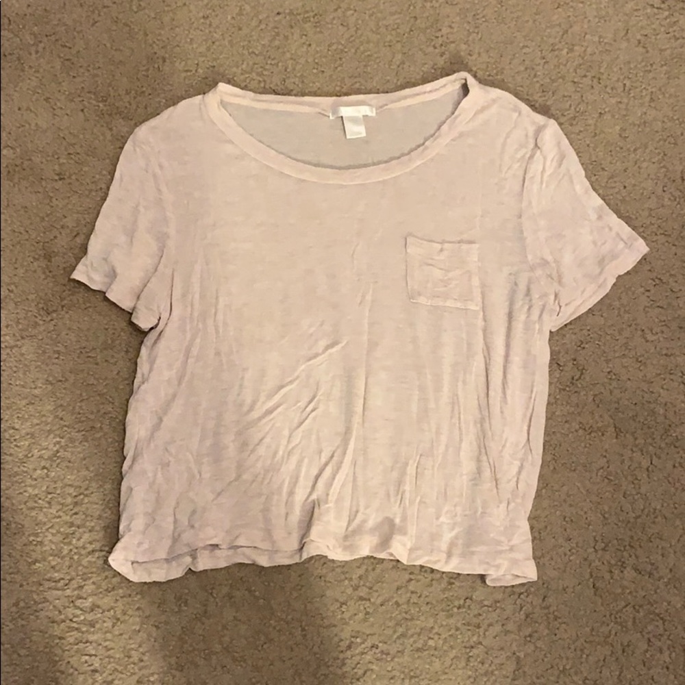 Beige Crop Top